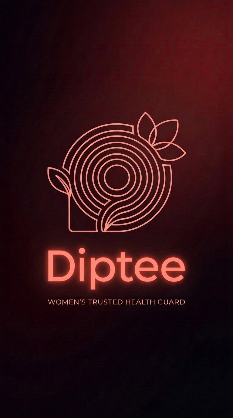 Diptee - AI-powered real-time health and cycle tracking